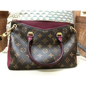 Rare Louis Vuitton Pallas Bb Raisin Monogram Bag